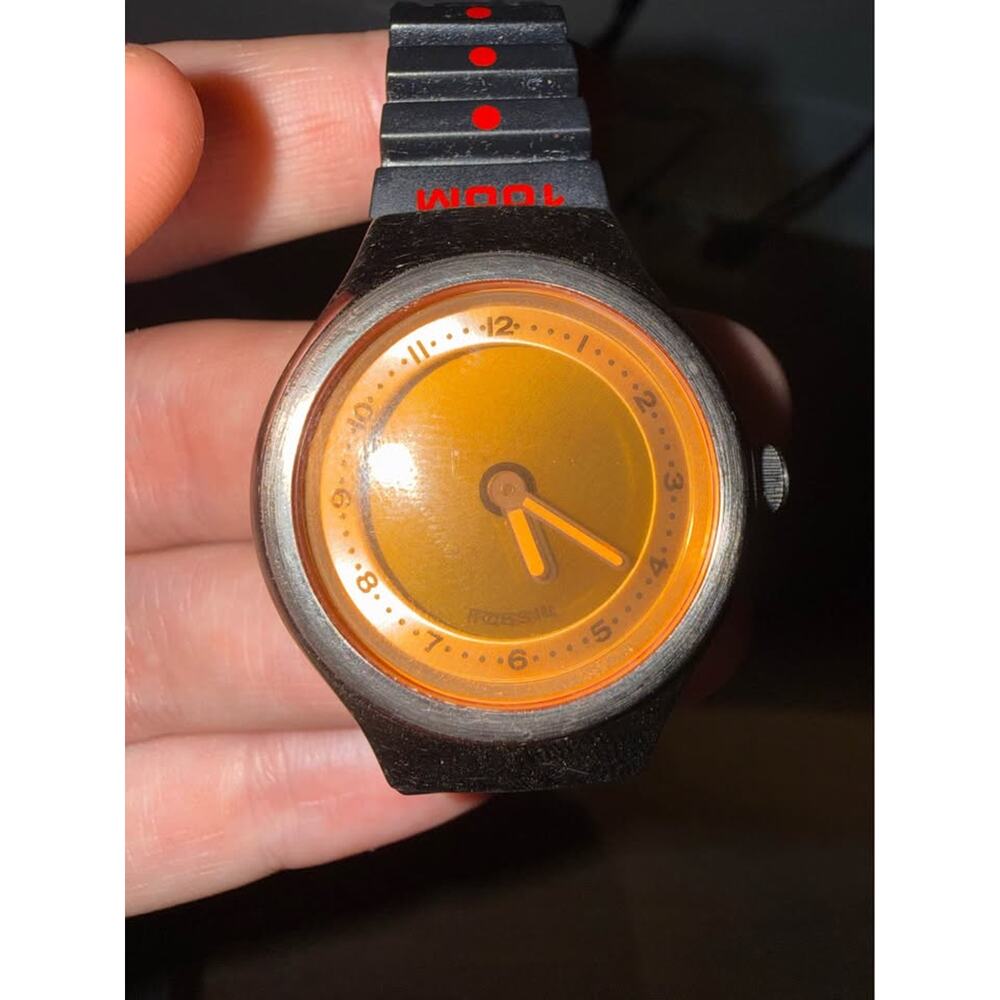 Vintage Y2k Fossil Big Tic Jr-7900 Animated Analog Di… - Gem Vintage Y2k Fossil Big Tic Jr-7900 Animated Analog Di… - Gem
